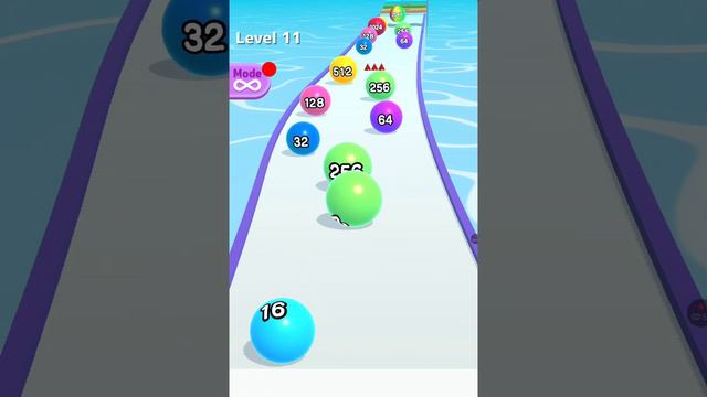 Ball Run 2048 Part 1 gameplay levels 1-20