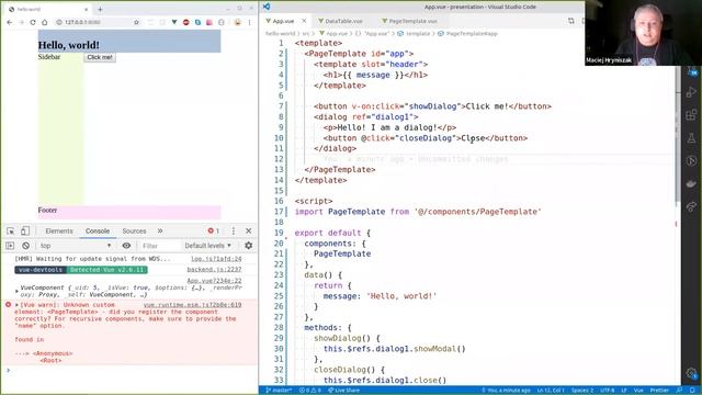 Introduction to Vue js framework and best practices смотреть онлайн