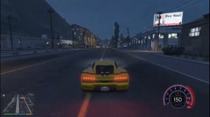 GTA 5 Pegassi Vacca Lamborghini Gallardo top speed test