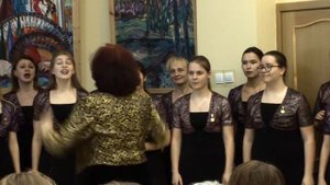 Камерный хор - Африканская народная песня «Сияхамба».