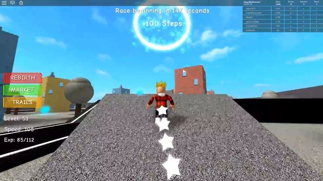 СИМУЛЯТОР БЕГУНА С ПРОКАЧКОЙ! СТАНЬ САМЫМ БЫСТРЫМ В ROBLOX смотреть онлайн