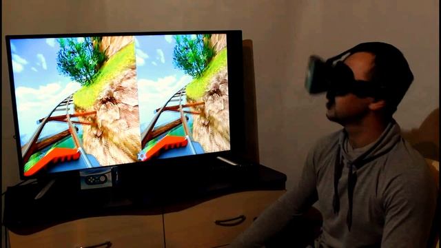 №4 Американские горки в виртуальной реальности. Обзор игры аттракциона Roller Coaster VR