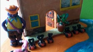 НОВЫЕ ЗОМБИ! ЗОМБИ ПРОТИВ РАСТЕНИЙ ИЗ ПЛАСТИЛИНА!