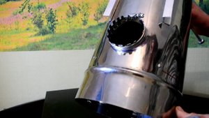 Самая дешёвая походная печь-камин своими руками .