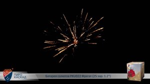 Батарея салютов PKU022 Фрегат (25 зар. 1,2)