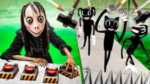 ЖУТКАЯ ДЕВУШКА ПРОТИВ МУЛЬТЯШНЫХ МОНСТРОВ! КТО ПОБЕДИТ? БЕЗУМНАЯ ДОРОГА СМЕРТИ С SCP В Garry`s Mod