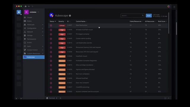 Kubescape - Lens integration смотреть онлайн