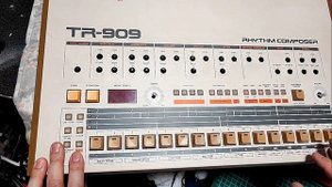 Roland TR-909 After repair DEMO