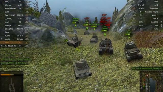 WoT T 71 нагибает!!! смотреть онлайн