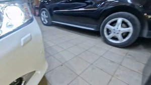 Toyota Camry Замена линз на двухчиповые Zorkiy Bengal Tiger F40 5000K, замена ПТФ на BF-300 BI-LED