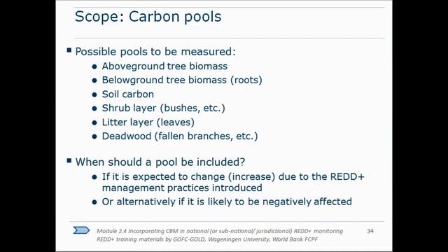 Module 2.4 Incorporating community based monitoring in national (or jurisdictional) REDD+ monitorin смотреть онлайн
