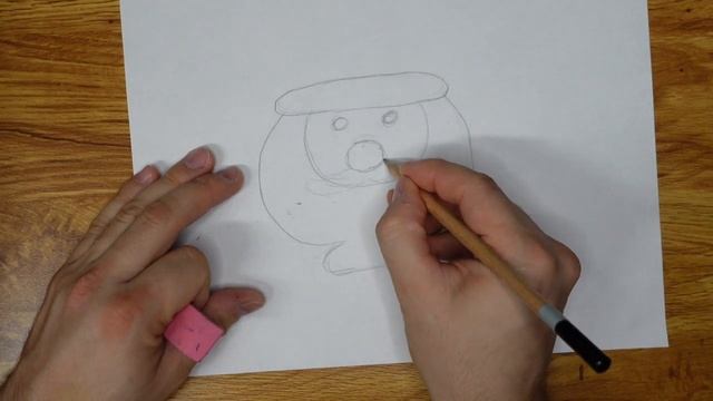 Как нарисовать Деда Мороза смотреть онлайн