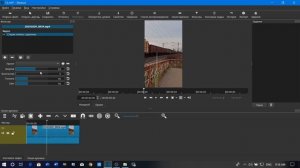 Видеофильтр "Эффект старой пленки.Царапины" в видеоредакторе Shotcut.