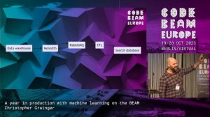 A Year in Production with Machine Learning on the BEAM - Christopher Grainger | Code BEAM Europe 23