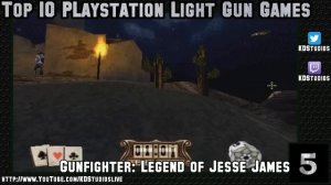 Top 10 PS1 Light Gun Arcade Games