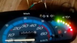 модинг датчика топлива на скутера