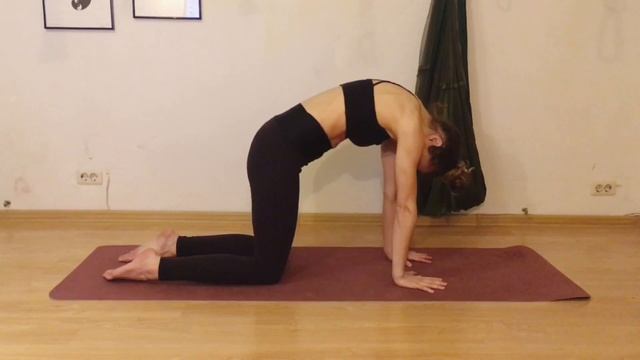 Укрепление мышц живота «Кошечка»