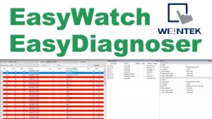 Использование EasyWatch и EasyDiagnoser - Weintek EBpro EasyBuilder Pro на русском языке