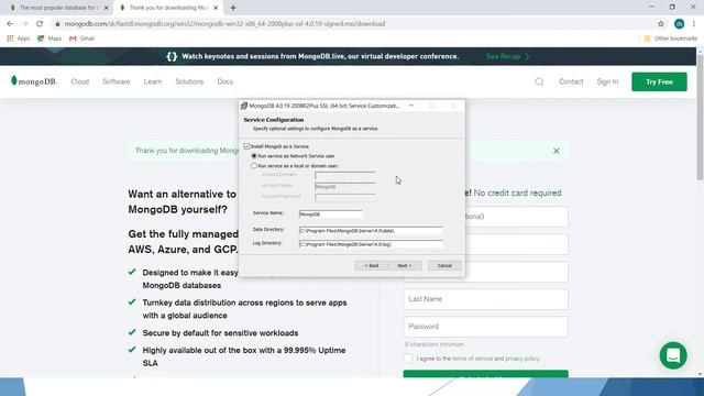 9 MongoDB Installation of Mongodb server смотреть онлайн