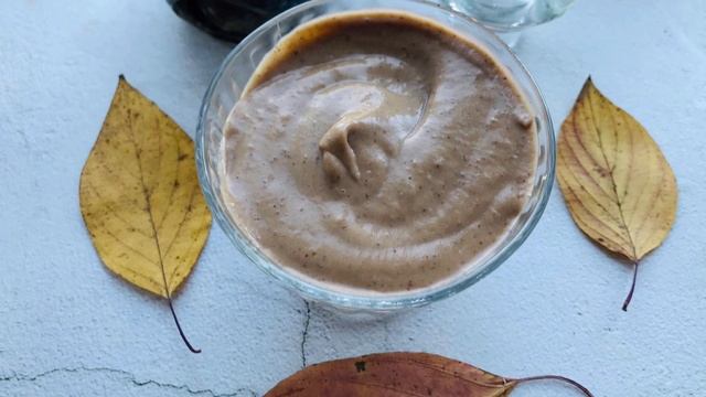 Десерт без сахара и муки! Десерт за 5 минут! Крем из арахисовой пасты!ПП десерт