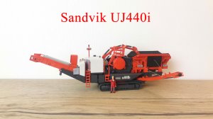 Щековая дробилка Sandvik UJ440i