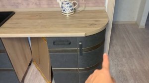 043. Наша НОВАЯ  КУХНЯ «Бруклин» от DAVITA мебель