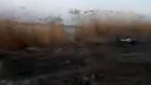 Краснодарский край. Станица Шкуринская. Водопад у реки Ея. 15 марта 2014 года.