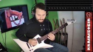 Rammstein - Benzin |Guitar Cover| |Tab|