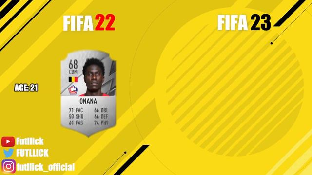 FIFA 23-EVERTON PLAYERS RATINGS