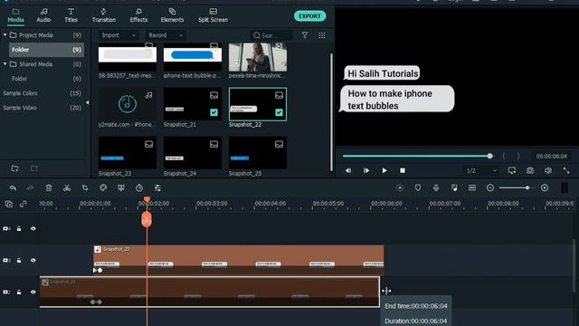 Filmora Tutorial: iPhone Text Bubble Effects | How to Create iPhone Text Message Effect in Filmora смотреть онлайн