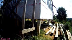 День 8_3. Обрешетка для сайдинга и сетка от мышей