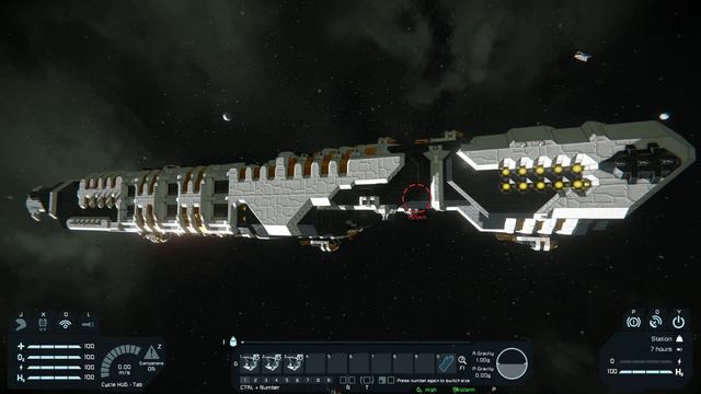 Space Engineers - Sovereign Class Supercarrier Tutorial - Airlock & Gunnery смотреть онлайн