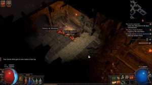 Let's Play Path of Exile To Level 100 part 8 (act 2 level 20-22) Maligaro's Spike and The Crypt