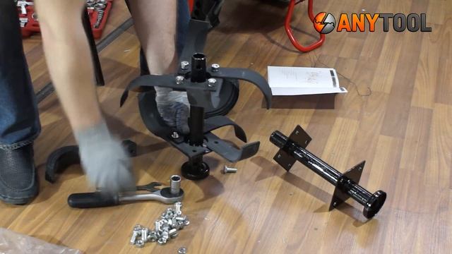 Сборка почвенных фрез на мотоблок Агат или Салют