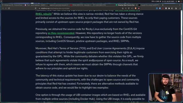 Alma Linux Has A Very Rocky Red Hat Future смотреть онлайн