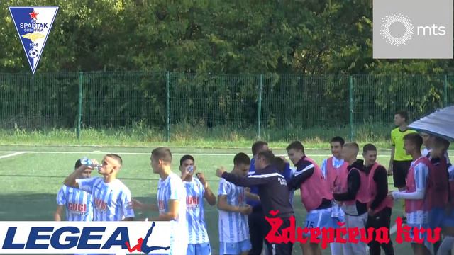 KADETSKA LIGA SRBIJE / FK SPARTAK ŽK - FK SLOGA KV - 6:2 / IX KOLO /09.10.2022 смотреть онлайн