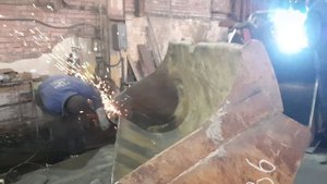 ремонт ковша фронтального погрузчика