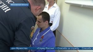 Александр Куренков навестил инженера спасательной группы — старшего лейтенанта Евгения Вырупаева