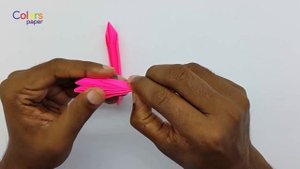 DIY Paper Flower Tutorial step by step - Beautiful Origami Lotus Flower
