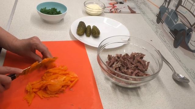 Салат Обжорка / Salat Obzhorka