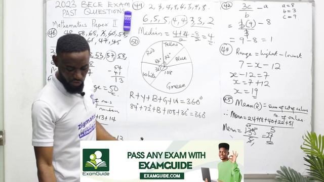 BASIC MATHS 2023 BECE PAST QUESTIONS AND ANSWERS | PART 6 | PAPER 2:41- 60| 2024 BECE REVISION CLAS смотреть онлайн