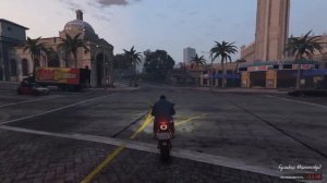 ТРЮКИ И ПРИКОЛЫ НА МОТОЦИКЛЕ ГТА 5 – GTA 5