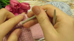 Как связать анатомический палец у варежки