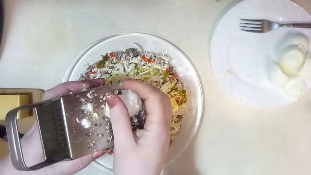 ВЕТКА СИРЕНИ салат На Праздничный Стол. Салат на праздник.