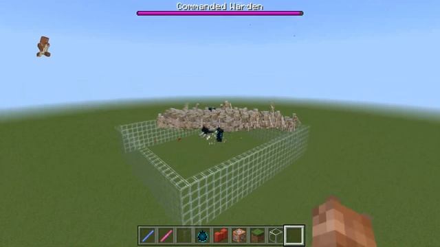 COMMAND WARDEN vs ALL MINECRAFT MOBS x100 in Minecraft смотреть онлайн