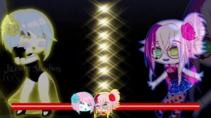 Fake collab Bazinga gacha club || FNF II outfit battle