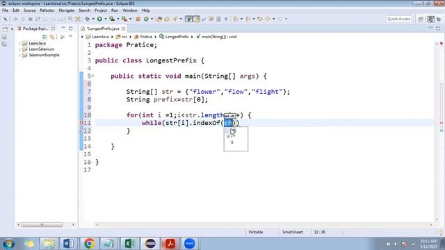 Find the Longest Common Prefix String Amongst an Array of Strings | Java Interview Question смотреть онлайн