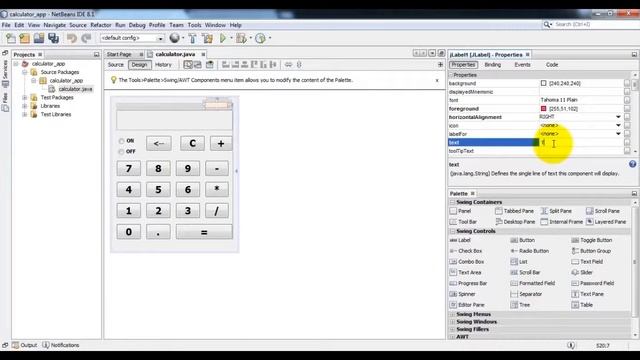 Java Calculator App Development Tutorial 2    Swing   GUI