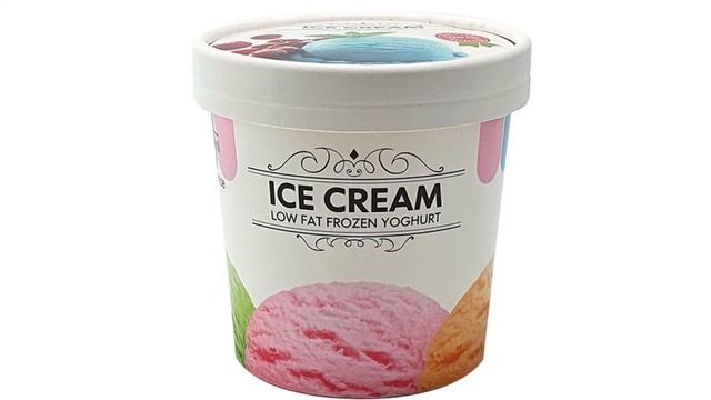 Бумажный стаканчик для мороженого не новость, зато модно!