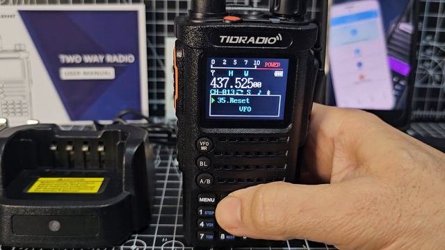 TIDRADIO H8 , POWER TEST ? , DUAL BAND - BLUETOOTH PROGRAM